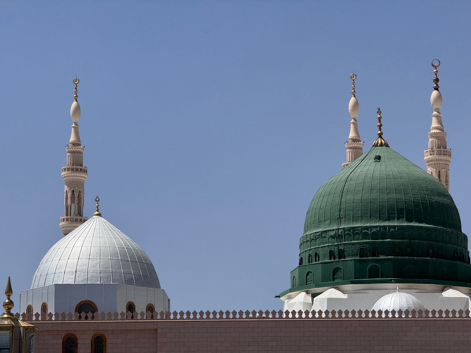 The Green Dome of Masjid an-Nabawi, Madinah